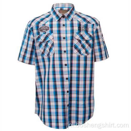 Aangepaste casual design button-down shirts voor heren